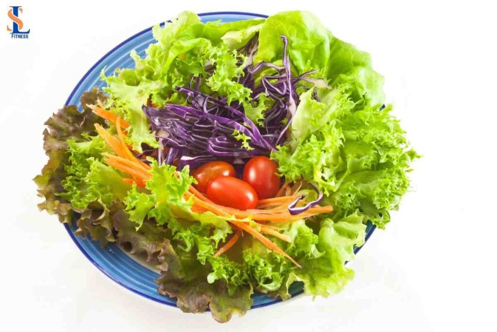 Raw Vegetables Salad